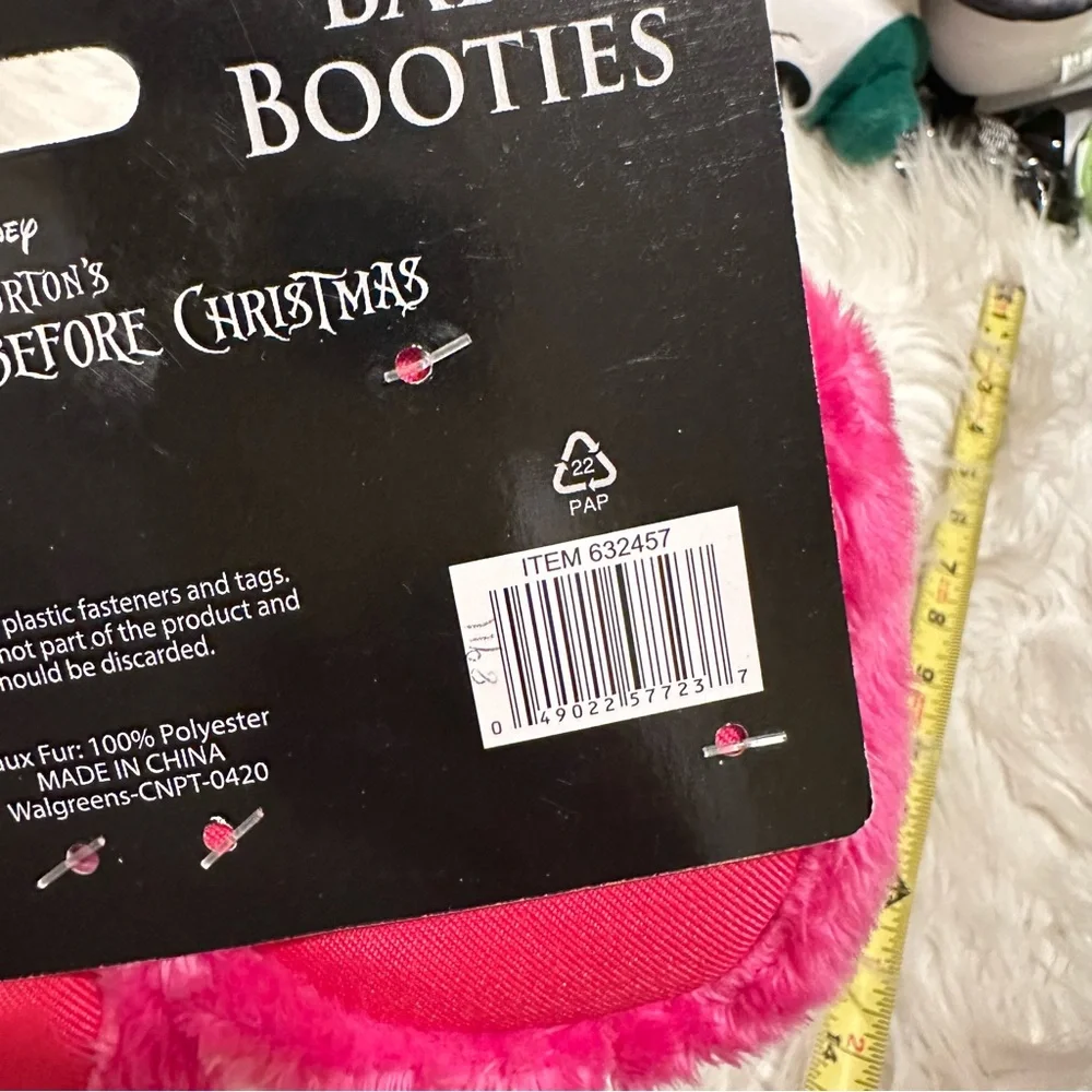 Pink Sally Baby Booties